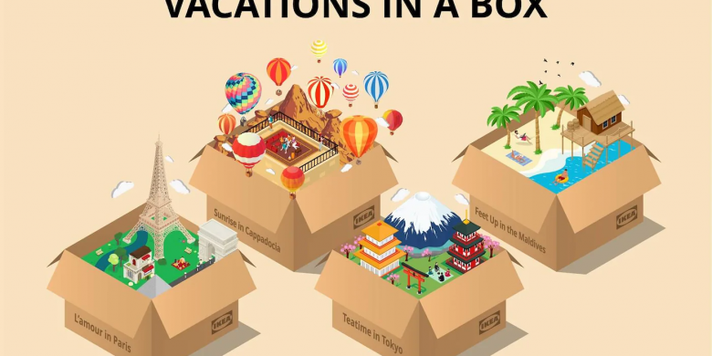 Bæredygtig-turisme-trends-IKEA-Vacations-in-a-box